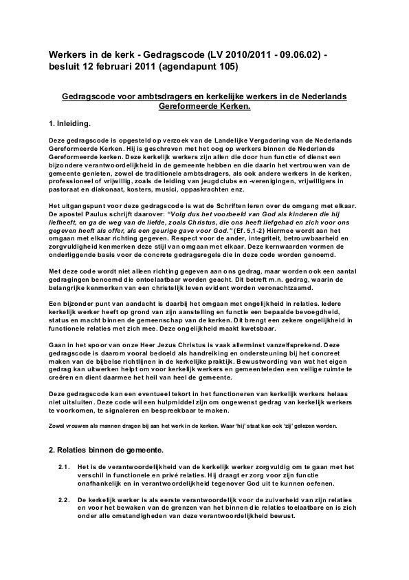 Gedragscode-Werkers-in-de-kerk Gedragscode-Werkers-in-de-kerk